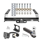 Class 5Custom Fit Trailer Hitch Wiring Harness (Plug & Play) Class 5 3" Drop Ball-Mount w/ Pin/Clip 2-5/16" Chrome Ball Installation Hardware Installation Instructions 45512 74682 45122 63836 63243 Draw-Tite Class 5 Trailer Hitch Package Wir Class 5 Trailer Hitch Package w/ Wiring For 99-04 Chevy Silverado GMC Sierra 2500 LD w/ 2-5/16" Ball 3" Drop Mount 7-Way Pin Blade RV