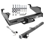 Custom Fit Trailer Hitch 2-1/2" to 2" Receiver Extension Dogbone Style Towing Lock Installation Hardware Installation Instructions 45516 45292 63252 Draw-Tite Trailer Tow Hitch 99-22 F-350 F-450 F-550 Super Duty Cab & Chassis 24" or 34 Class 5 Trailer Tow Hitch For 99-24 F-350 F-450 F-550 Super Duty Cab & Chassis w/ 24" or 34" Extension and Towing Lock