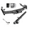 45517 45292 63252 Draw-Tite Trailer Tow Hitch 01-10 Chevy Silverado GMC Sierra 2500 3500 24" or 34" Extension and Towing Lock 01 02 03 04 05 06 07 08 09 10 2001 2002 2003 2004 2005 2006 2007 2008 2009 2010 Class 5 Trailer Tow Hitch For 01-10 Chevy Silverado GMC Sierra 2500 3500 w/ 24" or 34" Extension and Towing Lock