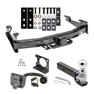 Class 5Custom Fit Trailer Hitch Wiring Harness (Plug & Play) Class 5 3" Drop Ball-Mount w/ Pin/Clip 2-5/16" Chrome Ball Installation Hardware Installation Instructions 45517 74682 45122 63836 63243 Draw-Tite Class 5 Trailer Hitch Package Wir Class 5 Trailer Hitch Package w/ Wiring For 01-10 Chevy Silverado GMC Sierra 2500 3500 w/ 2-5/16" Ball 3" Drop Mount 7-Way Pin Blade RV