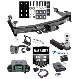 Custom Fit Trailer Hitch Class 5 Wiring Harness (Plug & Play) Tekonsha Prodigy P3 Proportional Brake Control For 1-4 AxlesClass 5 3" Drop Ball-Mount w/ Pin/Clip 2-5/16" Chrome Ball Installation Hardware Installation Instructions 45517 74682 Class 5 Trailer Hitch w/ Tekonsha Prodigy P3 Brake Control For 01-10 Chevy Silverado GMC Sierra 2500 HD 3500 w/ 2-5/16" Ball 3" Drop Mount 7-Way Pin Blade RV