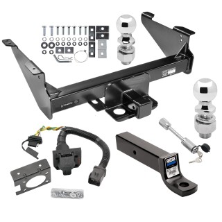Custom Fit Trailer Hitch Multi-Plug Wiring Connector (Plug & Play)3" Drop Ball Mount 2-5/16" and 2" Chrome Ball Dogbone Style Towing LockInstallation Hardware Installation Instructions 45518 20135 45122 63836 63830 63252 Draw-Tite Clas Class 5 Trailer Hitch w/ 7-Way Wiring Harness Kit For 03-09 Dodge RAM 1500 2500 3500 Except Mega Cab w/ Factory Tow Prep Package 2-5/16" and 2" Balls 3" Drop Mount and Towing Lock