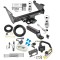 Custom Fit Trailer Hitch Wiring Harness (Requires Splicing) Wiring Adapter Kit 3" Drop Ball Mount 2-5/16" and 2" Chrome Ball Dogbone Style Towing Lock Installation Hardware Installation Instructions 45518 20252 85343 20506 7012A 45122 63836 Class 5 Trailer Tow Hitch For 03-23 Dodge RAM 1500 2500 3500 Except Mega Cab w/ 7-Way Wiring 2-5/16" and 2" Balls 3" Drop Mount and Towing Lock