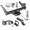 Custom Fit Trailer Hitch7-Way Wiring Harness (Plug & Play)5" Drop Ball Mount 2-5/16" and 2" Chrome Ball Dogbone Style Towing Lock Installation Hardware Installation Instructions 45518 74682 45123 63836 63830 63252 Draw-Tite Trailer To Class 5 Trailer Tow Hitch For 11-23 Dodge RAM 1500 2500 3500 Except Mega Cab w/ 7-Way Wiring 2-5/16" and 2" Balls 5" Drop Mount and Towing Lock