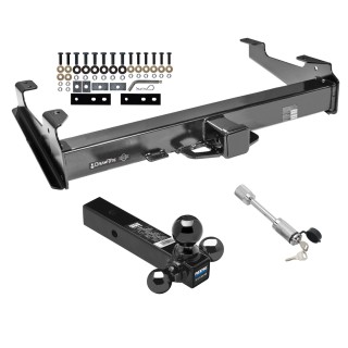 45519 45325 63252 Draw-Tite Trailer Tow Hitch 01-10 Chevy Silverado GMC Sierra 2500 3500 HD 1-7/8" 2" 2-5/16" Tri-Tow-Ball Mount and Towing Lock 01 02 03 04 05 06 07 08 09 10 2001 2002 2003 2004 2005 2006 2007 2008 2009 2010 Class 5 Trailer Tow Hitch For 01-10 Chevy Silverado GMC Sierra 2500 3500 HD w/ 1-7/8" 2" 2-5/16" Tri-Tow-Ball Mount and Towing Lock