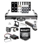 Class 5 Trailer Hitch w/ Brake Control For 01-10 Chevy Silverado GMC Sierra 2500 HD 8ft Bed 3500 w/ 2-5/16" Ball 3" Drop Mount 7-Way Pin Blade RV Controller Class 5 Trailer Hitch w/ Brake Control For 01-10 Chevy Silverado GMC Sierra 2500 HD 8ft Bed 3500 w/ 2-5/16" Ball 3" Drop Mount 7-Way Pin Blade RV Controller