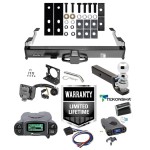 Class 5 Trailer Hitch w/ Tekonsha Prodigy P3 Brake Control For 01-10 Chevy Silverado GMC Sierra 2500 HD 8ft Bed 3500 w/ 2-5/16" Ball 3" Drop Mount 7-Way Pin Blade RV Class 5 Trailer Hitch w/ Tekonsha Prodigy P3 Brake Control For 01-10 Chevy Silverado GMC Sierra 2500 HD 8ft Bed 3500 w/ 2-5/16" Ball 3" Drop Mount 7-Way Pin Blade RV