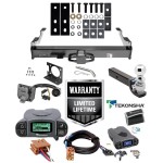 Class 5 Trailer Hitch w/ Tekonsha Prodigy P3 Brake Control For 03-07 Chevy Silverado GMC Sierra 2500 HD 8ft Bed 3500 w/ Plug Play Wiring 2- 5/16" Ball 3" Drop Mount 7-Way Pin Blade RV Controller Class 5 Trailer Hitch w/ Tekonsha Prodigy P3 Brake Control For 03-07 Chevy Silverado GMC Sierra 2500 HD 8ft Bed 3500 w/ Plug Play Wiring 2- 5/16" Ball 3" Drop Mount 7-Way Pin Blade RV Controller