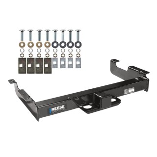 45707 1996 1997 1998 1999 96 97 98 99 Chevrolet Express 2500 Reese Towpower Titan Trailer Tow Hitch Receiver Bar Frame Reese Trailer Tow Hitch For 96-22 Chevy Express GMC Savana 1500 2500 3500 2-1/2" Receiver