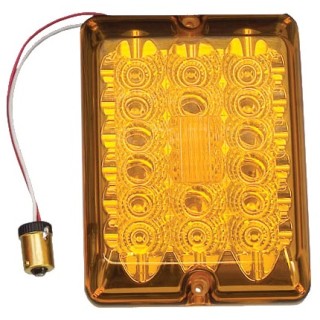 47412 Bargman LED #84 Series Turn Light Lens Upgrade Module Amber w/Connector and Lens Screws Bargman LED #84 Series Turn Light Lens Upgrade Module Amber w/Connector and Lens Screws