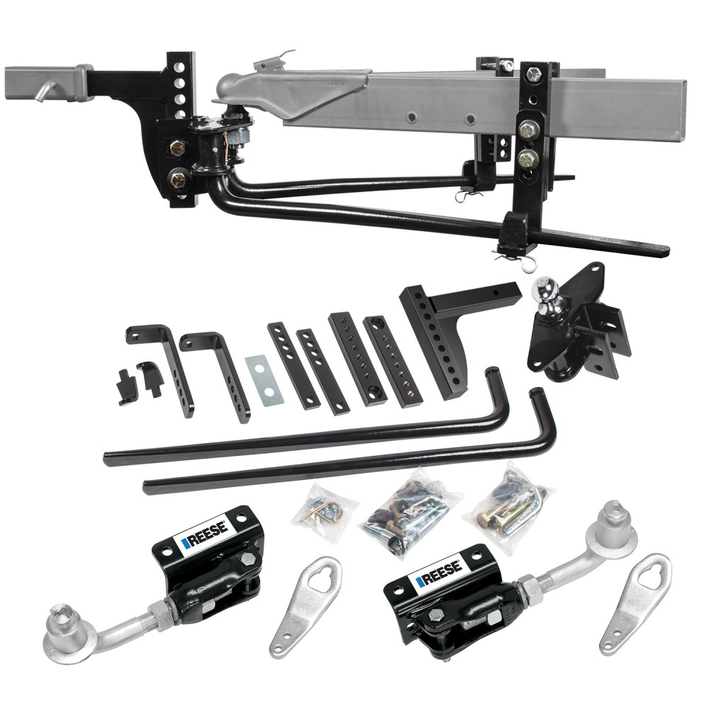 Reese 11.5K Trailer Weight Distribution Hitch Kit w/ Head,