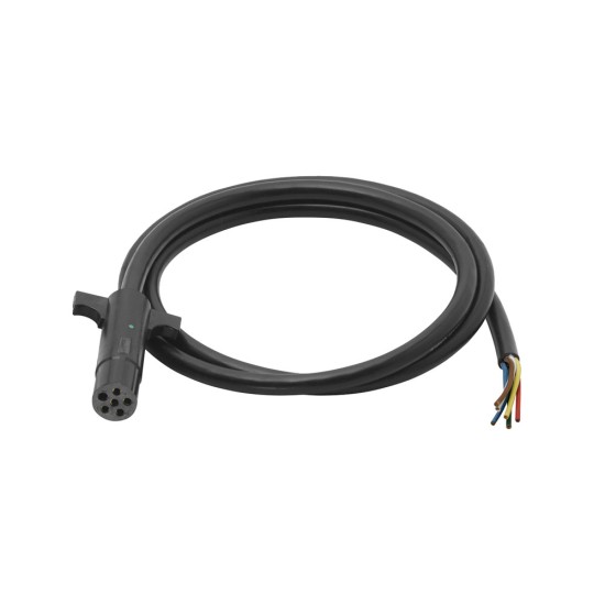 5016 6-Way Molded Trailer End w/ 6 ft Cable 6-14 Gauge 6-Way Molded Trailer End w/ 6 ft Cable, 6-14 Gauge
