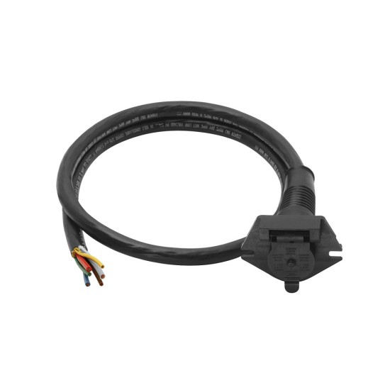 6-Way Super Sealed Car End w/ 4 ft Cable