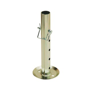 500190 BULLDOG Trailer Jack Replacement Part Removable Disc Foot w/Snapper Pin Bulldog Powered Drive Tongue Jack 4000 lbs. Replacement Drop Leg & Pin Kit for Bulldog Powered Drive Trailer Jacks