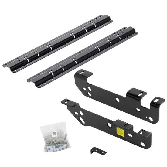 Reese Quick Install Rail Kit For 11-16 Ford F250 F350 F450 Custom Fit No Drill Base Rails For 5th Wheel and Gooseneck Trailer Hitch Fifth
