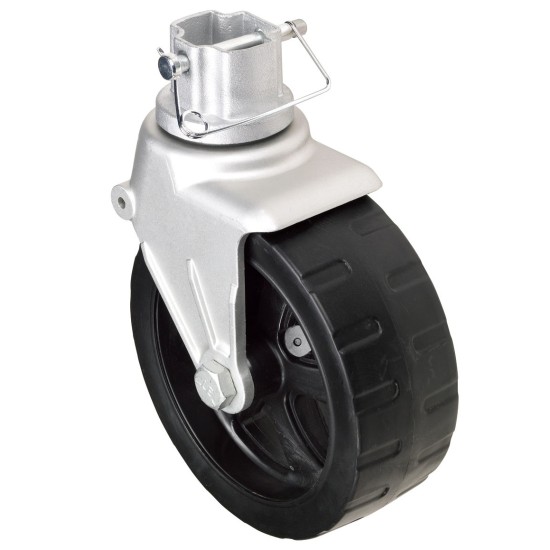 500266 Fulton F2 Trailer Jack Removable Wide Track Wheel Assembly Replacement Part, F2™ Removable Wide Track Wheel Assembly 500266