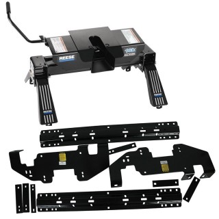 Reese Fifth Wheel Rail Kit Custom Quick Connect Brackets Reese 5th Wheel Trailer Hitch 16K Installation Hardware Installation Instructions 50040-58 30047 Reese Reese Quick Install Rail Kit and 16K Dual Jaw 5th Wheel Hitch 02-08 Ram 1500 03-12 2500 3500 Cu Reese Quick Install Rail Kit and 16K Dual Jaw 5th Wheel Hitch For 02-08 Ram 1500 03-12 2500 3500 Custom Fit No Drill Base Rails For 5th Wheel and Trailer Fifth