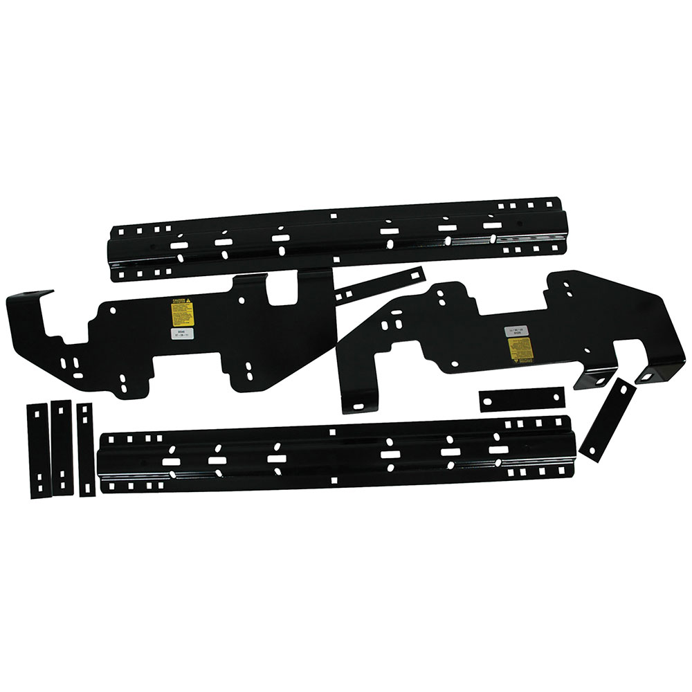 Reese Fifth Wheel Rail Kit Custom Quick Connect Brackets Reese 5th Wheel Trailer Hitch 16K Installation Hardware Installation Instructions 50040-58 30047 Reese Reese Quick Install Rail Kit and 16K Dual Jaw 5th Wheel Hitch 02-08 Ram 1500 03-12 2500 3500 Cu Reese Quick Install Rail Kit and 16K Dual Jaw 5th Wheel Hitch For 02-08 Ram 1500 03-12 2500 3500 Custom Fit No Drill Base Rails For 5th Wheel and Trailer Fifth