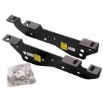 Reese Fifth Wheel Rail Kit Custom Quick Connect Brackets Reese Pro Series 5th Wheel Trailer Hitch 20K Installation Hardware Installation Instructions 50042-58 30119 Reese Reese Quick Install Rail Kit and 20K 5th Wheel Hitch 97-03 F150 97-99 F250 Custom Fi Reese Quick Install Rail Kit and 20K 5th Wheel Hitch For 97-03 F150 97-99 F250 Custom Fit No Drill Base Rails For 5th Wheel and Trailer Fifth