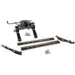 Reese Fifth Wheel Rail Kit Custom Quick Connect Brackets Reese Pro Series 5th Wheel Trailer Hitch 20K Installation Hardware Installation Instructions 50043-58 30119 Reese Reese Quick Install Rail Kit and 20K 5th Wheel Hitch 99-04 F250 F350 Custom Fit No D Reese Quick Install Rail Kit and 20K 5th Wheel Hitch For 99-04 Ford F250 F350 Custom Fit No Drill Base Rails For 5th Wheel and Trailer Fifth