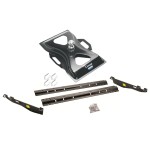Reese Fifth Wheel Rail Kit Custom Quick Connect Brackets Reese Above-Bed Gooseneck Hitch 25K 2-5/16" Ball Installation Hardware Installation Instructions 50043-58 58079 Reese Reese Quick Install Rail Kit and 25K Gooseneck Hitch 99-04 F250 F350 Custom Reese Quick Install Rail Kit and 25K Gooseneck Hitch For 99-04 Ford F250 F350 Custom Fit No Drill Base Rails For Gooseneck Trailer