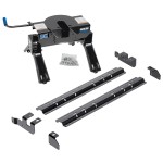 Reese Fifth Wheel Rail Kit Custom Quick Connect Brackets Reese Pro Series 5th Wheel Trailer Hitch 20K Installation Hardware Installation Instructions 50054-58 30119 Reese Reese Quick Install Rail Kit and 20K 5th Wheel Hitch 14-19 RAM 2500 Custom Fit No Dr Reese Quick Install Rail Kit and 20K 5th Wheel Hitch For 14-19 RAM 2500 Custom Fit No Drill Base Rails For 5th Wheel and Trailer Fifth
