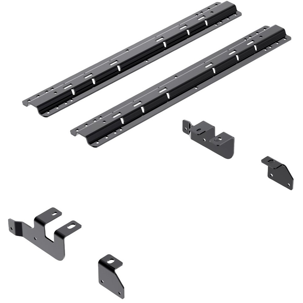 Reese Fifth Wheel Rail Kit Custom Quick Connect Brackets Reese 5th Wheel Trailer Hitch 16K Installation Hardware Installation Instructions 50054-58 30047 Reese Reese Quick Install Rail Kit and 16K Dual Jaw 5th Wheel Hitch 14-19 RAM 2500 Custom Fit No Dril Reese Quick Install Rail Kit and 16K Dual Jaw 5th Wheel Hitch For 14-19 RAM 2500 Custom Fit No Drill Base Rails For 5th Wheel and Trailer Fifth