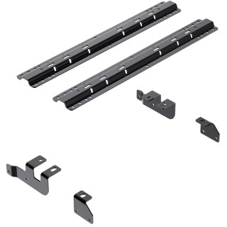 Reese Fifth Wheel Rail Kit Custom Quick Connect Brackets Reese Pro Series 5th Wheel Trailer Hitch 20K Installation Hardware Installation Instructions 50054-58 30119 Reese Reese Quick Install Rail Kit and 20K 5th Wheel Hitch 14-19 RAM 2500 Custom Fit No Dr Reese Quick Install Rail Kit and 20K 5th Wheel Hitch For 14-19 RAM 2500 Custom Fit No Drill Base Rails For 5th Wheel and Trailer Fifth
