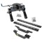 Reese Fifth Wheel Rail Kit Custom Quick Connect Brackets Reese Pro Series 5th Wheel Trailer Hitch 20K Installation Hardware Installation Instructions 50066-58 30119 Reese Reese Quick Install Rail Kit and 20K 5th Wheel Hitch 11-19 Chevy Silverado GMC Sierr Reese Quick Install Rail Kit and 20K 5th Wheel Hitch For 11-19 Chevy Silverado GMC Sierra 2500 3500 Custom Fit No Drill Base Rails For 5th Wheel and Trailer Fifth