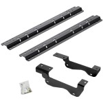 Reese Fifth Wheel Rail Kit Custom Quick Connect Brackets Reese Above-Bed Gooseneck Hitch 25K 2-5/16" Ball Installation Hardware Installation Instructions 50087-58 58079 Reese Reese Quick Install Rail Kit and 25K Gooseneck Hitch 15-19 F150 Custom Fit Reese Quick Install Rail Kit and 25K Gooseneck Hitch For 15-19 Ford F150 Custom Fit No Drill Base Rails For Gooseneck Trailer
