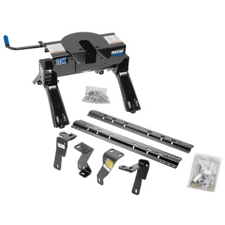 Reese Fifth Wheel Rail Kit Custom Quick Connect Brackets Reese Pro Series 5th Wheel Trailer Hitch 20K Installation Hardware Installation Instructions 50140-58 30119 Reese Reese Quick Install Rail Kit and 20K 5th Wheel Hitch 03-12 Dodge Ram 2500 3500 06-08 Reese Quick Install Rail Kit and 20K 5th Wheel Hitch For 03-12 Dodge Ram 2500 3500 06-08 Ram 1500 Custom Fit No Drill Base Rails For 5th Wheel and Trailer Fifth