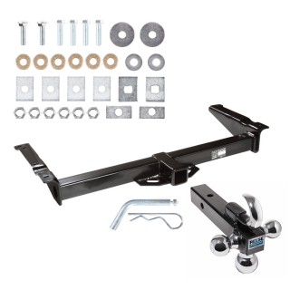 Custom Fit Trailer Hitch Tri-Ball Trailer Hitch Ball Mount w/ Pin/Clip 51007 7031400 63240 Pro Series Trailer Tow Hitch Receiver 75-14 E150 E250 E350 Van w/Tri-Ball Triple Ball 1-7/8" 2" 2-5/16" 75 76 77 78 79 80 81 82 83 84 85 86 87 88 89 Trailer Tow Hitch Receiver For 75-14 Ford E150 E250 E350 Van w/Tri-Ball Triple Ball 1-7/8" 2" 2-5/16"