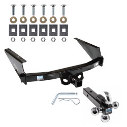 Trailer Tow Hitch Receiver For 97-03 Ford F-150 2004 Heritage 97-99 F-250 w/Tri-Ball Triple Ball 1-7/8" 2" 2-5/16" Trailer Tow Hitch Receiver For 97-03 Ford F-150 2004 Heritage 97-99 F-250 w/Tri-Ball Triple Ball 1-7/8" 2" 2-5/16"
