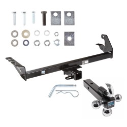 Trailer Tow Hitch Receiver For 87-04 Dodge Dakota w/Tri-Ball Triple Ball 1-7/8" 2" 2-5/16" Trailer Tow Hitch Receiver For 87-04 Dodge Dakota w/Tri-Ball Triple Ball 1-7/8" 2" 2-5/16"