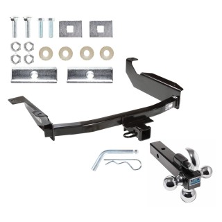 Custom Fit Trailer Hitch Tri-Ball Trailer Hitch Ball Mount w/ Pin/Clip 51035 7031400 63240 Pro Series Trailer Tow Hitch Receiver 98-03 Dodge Durango w/Tri-Ball Triple Ball 1-7/8" 2" 2-5/16" 98 99 00 01 02 03 1998 1999 2000 2001 2002 2003 Trailer Tow Hitch Receiver For 98-03 Dodge Durango w/Tri-Ball Triple Ball 1-7/8" 2" 2-5/16"