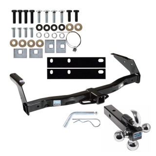 Custom Fit Trailer Hitch Tri-Ball Trailer Hitch Ball Mount w/ Pin/Clip 51037 7031400 63240 Pro Series Trailer Tow Hitch Receiver 78-03 Dodge Ram Van B-Series w/Tri-Ball Triple Ball 1-7/8" 2" 2-5/16" 79 80 81 82 83 84 85 86 87 88 89 90 91 9 Trailer Tow Hitch Receiver For 78-03 Dodge Ram Van B-Series w/Tri-Ball Triple Ball 1-7/8" 2" 2-5/16"