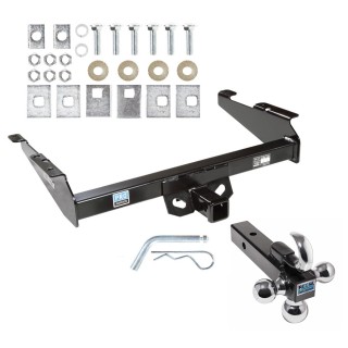 Custom Fit Trailer Hitch Tri-Ball Trailer Hitch Ball Mount w/ Pin/Clip 51039 7031400 63240 Pro Series Trailer Tow Hitch Receiver 94-02 Dodge Ram Full Size Pickup w/Tri-Ball Triple Ball 1-7/8" 2" 2-5/16" 94 95 96 97 98 99 00 01 02 1994 1995 Trailer Tow Hitch Receiver For 94-02 Dodge Ram Full Size Pickup w/Tri-Ball Triple Ball 1-7/8" 2" 2-5/16"