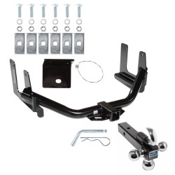 Trailer Tow Hitch Receiver For 04-05 Ford F-150 All Styles 2006 Lincoln Mark LT w/Tri-Ball Triple Ball 1-7/8" 2" 2-5/16"