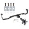 Trailer Tow Hitch Receiver For 07-09 Hyundai Santa Fe w/Tri-Ball Triple Ball 1-7/8" 2" 2-5/16"