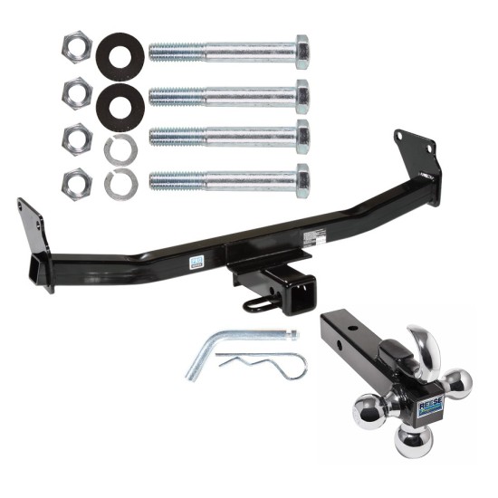 Custom Fit Trailer Hitch Tri-Ball Trailer Hitch Ball Mount w/ Pin/Clip 51085 7031400 63240 Pro Series Trailer Tow Hitch Receiver 07-17 Jeep Compass Jeep Patriot w/Tri-Ball Triple Ball 1-7/8" 2" 2-5/16" 07 08 09 10 11 12 13 14 15 16 17 2007 Trailer Tow Hitch Receiver For 07-17 Jeep Compass Jeep Patriot w/Tri-Ball Triple Ball 1-7/8" 2" 2-5/16"