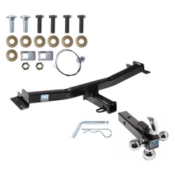 Trailer Tow Hitch Receiver For 07-14 Toyota FJ Cruiser w/Tri-Ball Triple Ball 1-7/8" 2" 2-5/16" Trailer Tow Hitch Receiver For 07-14 Toyota FJ Cruiser w/Tri-Ball Triple Ball 1-7/8" 2" 2-5/16"