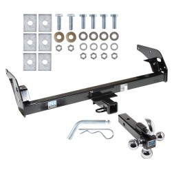 Trailer Tow Hitch Receiver For 95-04 Toyota Tacoma w/Tri-Ball Triple Ball 1-7/8" 2" 2-5/16" Trailer Tow Hitch Receiver For 95-04 Toyota Tacoma w/Tri-Ball Triple Ball 1-7/8" 2" 2-5/16"