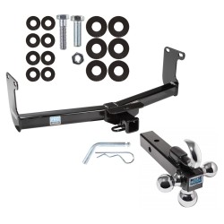 Trailer Tow Hitch Receiver For 05-10 Dodge Dakota 06-09 Mitsubishi Raider 11 RAM Dakota w/Tri-Ball Triple Ball 1-7/8" 2" 2-5/16" Trailer Tow Hitch Receiver For 05-10 Dodge Dakota 06-09 Mitsubishi Raider 11 RAM Dakota w/Tri-Ball Triple Ball 1-7/8" 2" 2-5/16"