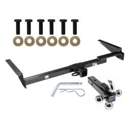 Trailer Tow Hitch Receiver For 99-03 Lexus RX300 01-03 Toyota Highlander w/Tri-Ball Triple Ball 1-7/8" 2" 2-5/16" Trailer Tow Hitch Receiver For 99-03 Lexus RX300 01-03 Toyota Highlander w/Tri-Ball Triple Ball 1-7/8" 2" 2-5/16"