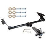 Custom Fit Trailer Hitch Tri-Ball Trailer Hitch Ball Mount w/ Pin/Clip 51156 7031400 63240 Pro Series Trailer Tow Hitch Receiver 99-17 Honda Odyssey w/Tri-Ball Triple Ball 1-7/8" 2" 2-5/16" 99 00 01 02 03 04 05 06 07 08 09 10 11 12 13 14 15 Trailer Tow Hitch Receiver For 99-17 Honda Odyssey w/Tri-Ball Triple Ball 1-7/8" 2" 2-5/16"