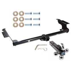Trailer Tow Hitch Receiver For 99-17 Honda Odyssey w/Tri-Ball Triple Ball 1-7/8" 2" 2-5/16" Trailer Tow Hitch Receiver For 99-17 Honda Odyssey w/Tri-Ball Triple Ball 1-7/8" 2" 2-5/16"