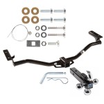 Custom Fit Trailer Hitch Tri-Ball Trailer Hitch Ball Mount w/ Pin/Clip 51202 7031400 63240 Pro Series Trailer Tow Hitch Receiver 11-19 Explorer w/Tri-Ball Triple Ball 1-7/8" 2" 2-5/16" 11 12 13 14 15 16 17 18 19 2011 2012 2013 2014 2015 201 Trailer Tow Hitch Receiver For 11-19 Ford Explorer w/Tri-Ball Triple Ball 1-7/8" 2" 2-5/16"