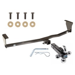 Trailer Tow Hitch Receiver For 11-13 Kia Sorento 10-12 Hyundai Santa Fe w/Tri-Ball Triple Ball 1-7/8" 2" 2-5/16" Trailer Tow Hitch Receiver For 11-13 Kia Sorento 10-12 Hyundai Santa Fe w/Tri-Ball Triple Ball 1-7/8" 2" 2-5/16"