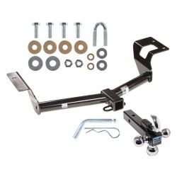 Trailer Tow Hitch Receiver For 12-16 Honda CR-V w/Tri-Ball Triple Ball 1-7/8" 2" 2-5/16" Trailer Tow Hitch Receiver For 12-16 Honda CR-V w/Tri-Ball Triple Ball 1-7/8" 2" 2-5/16"