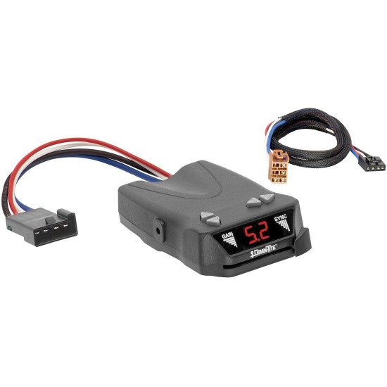 Brake Control Unit Mounting hardware and bracket Vehicle specific Plug and Play Wiring Adapter 5504 3025 Draw-Tite Trailer Brake Control 99-02 Chevy Silverado 1500 2500 3500 Plug Play Wiring Adapter Draw-Tite Activator Electric Trailer Brakes Module Box Trailer Brake Control for 99-02 Chevy Silverado 1500 2500 3500 w/ Plug Play Wiring Adapter Draw-Tite Activator Electric Trailer Brakes Module Box Controller 1-4 Axle